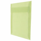 JAM Paper Enveloppes carrées translucides, 6 x 6 po, vert feuille, 250/paquet-Intérieur vierge où écrire un mot personnalisé