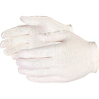 Superior Gloves, Gant D'Inspection Pour Femmes, Poly/Coton, Poignet À Ourlet, Dames, paquet de 144-Style de poignet À ourlet