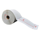 Premium Tape - 4 x 6 po (102 mm x 152 mm) Étiquettes Thermiques Directes - Noyau de 3 po (76 mm) - Paquet de 4-Blanc