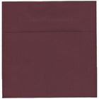 JAM Paper Enveloppes de 8,5 x 8,5 po, bourgogne foncé, 50/paquet-Enveloppes simples en papier bourgogne foncé