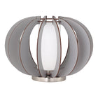 Eglo - Stellato Colore lampe de table avec interrupteur sur fil - 8.5" - nickel mat-Lampe de table