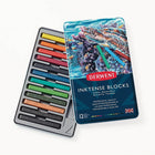 Derwent Bâtonnets d’encre Inktense, boîte métallique - paquet de 12-Belle gamme de 12 couleurs dans une boîte en métal pratique 