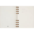 Moleskine - agenda à spirales non daté à couverture rigide extra large - 7,5 po x 10 po - Crush Grape-Chaque Mois Commence Avec Un Calendrier Mensuel Non Daté Personnalisable Pour Cartographier Les Événements Et Projets À Long Terme, Tandis Que Chaque Semaine Est Visible D'Un Seul Coup D'Oeil Sur Une Double Page