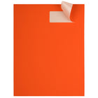 JAM Paper - Étiquettes d'adresse d'expédition rectangulaires - 1 1/3 po x 4 po - néon rouge foncé/orange - Paquet de 126-Quantité : 126 étiquettes par paquet (14 par feuille, 9 feuilles), Adhésif puissant facile à décoller et à appliquer
