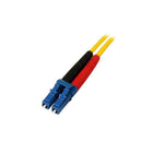 StarTech  Câble de raccordement à fibre optique duplex monomode LC à LC, 7 m-Convient aux installations aux codes de construction restrictifs, cote LSZH