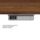DecentLiving - Bureau assis/debout - 72 L x 30 W po - noyer massif-Épaisseur du bureau à 1-1/4 pouce