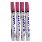 JAM Paper - Marqueur de peinture à pointe large - Rose - Paquet de 4 (265218843G)-Marqueurs à peinture à encre opaque servant à écrire et surligner