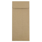 JAM Paper Enveloppes recyclées à ouverture au sommet et à fermeture gommée, 4 1/2 x 10 3/8 po, brun Kraft, 50/paquet-Brun