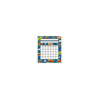 Ressources créées par l'enseignant Tableaux d'incitation des super-héros multicolores, paquet de 216-1