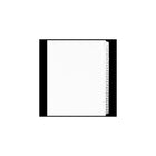 Southwest - Onglets Indiv. 51-75 Coupe de 25 Blanc -  paquet de 25-Onglets d'index et de juridique