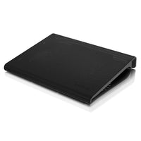 Aluratek - Support de refroidissement Slim USB pour portatif, noir (ACP01FB)-Dimensions : 11 x 14,2 x 2 po