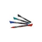 Quartet - Marqueurs à effacement sec EnduraGlide − Pointe ultra fine − Couleurs variées − Paquet de 4-Marqueurs à effacement à sec haut de gamme qui offrent toujours des couleurs vives