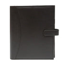 Ashlin® Agenda rechargeable de format moyen Hough, noir-Notre carnet de notes rechargeable avec fermeture est parfait pour vos notes quotidiennes, pour participer à des réunions et pour tenir un journal. Cet article vient avec un carnet relié (inclus) qui peut être retiré et remplacé par un nouveau carnet. Portez votre agenda avec vous partout où vous allez.