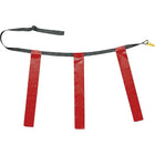 Champion Sport – Ensemble de flag football pour adultes, 3 drapeaux, 32 à 39 po, rouge, 12/paquet (CHSTFFARD)-Rouge