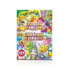 Crayola – Livre à colorier de 288 pages, motifs assortis-Ces livres à colorier assortis de Crayola incluent 288 pages d'art linéaire excentrique à motifs variés !