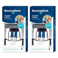 Bouncyband Édition étudiante Pour Desk, Noir, Paquet de 2-Le déplacement au travail permet aux enfants de soulager l’anxiété, l’hyperactivité et l’ennui