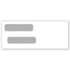 Deluxe - Enveloppes de sécurité autocollantes à double fenêtre, 8-5/8 po x 3-5/8 po, paq./500 (92534-500)-À double fenêtre, autocollantes, sécuritaires