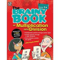 Livre numérique : Thinking Kids - Brainy Book of Multiplication and Division, 704666-EB, 3e - 4e année-1