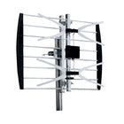 Digiwave – Antenne TV numérique extérieure avec panneau UHF, 16 x 21 x 3 po, argenté-Facilité d’installation