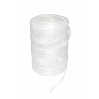 Crownhill - Poly Twine - Blanc - Sans noyau - 500 pi L-Recommande pour l'emballage industriel et le fardelage.