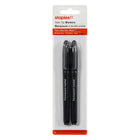Staples - Marqueurs à deux pointes − Paquet de 2-Marqueur permanent 2 en 1