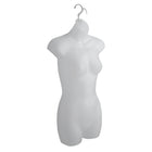 Eddie's - Formes féminines suspendues 3/4 de torse - PVC - dépoli - Paquet de 2 (155727-2)-Matériau PVC