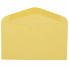 JAM Paper Enveloppes de couleur commerciale pastel #6 3/4 - 3,625" x 6,5" - Jaune canari - Paquet de 50- Taille : #6 3/4 (3,625 x 6,5 pouces)