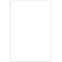 SPC -  Rouleau d'étiquette Adhésive Perforée à Tansfert Thermique - 4 po x 6 po - Mandrin de 7,6 cm - Blanc - Paquet de 1000-Étiquette adhésive Blanc Thermique