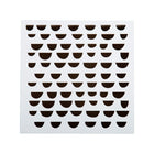 CTG Brands Square Glossy Wall Tile, 10" x 10", Black, 6 Pack-Caractéristique: couvercle magnétique pour un accès facile et une fermeture sécurisée