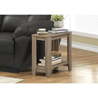 Monarch Specialties - 3115 Table D'Appoint - Taupe Fonce-Pratique comme table d'appoint ou d'accent dans votre salon, votre salle familiale, votre salon de détente, votre bureau
