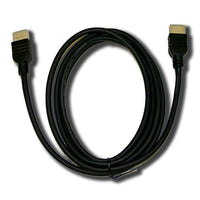 Electronic Master – Câble HDMI mâle à mâle de 6 pi, 0,8 x 6,3 x 6,3 po, noir-Résolution HD intégrale 1080p et au-delà