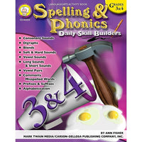 Livre numérique : Mark Twain - Spelling & Phonics, 404064-EB, 3e - 4e année-Vous recevrez deux courriels : le premier confirmant la totalité de votre commande et le second comportant un lien de téléchargement. Vous pourrez utiliser le lien de téléchargement immédiatement ou plus tard, comme vous le voulez.