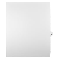 Markmaker - Intercalaires imprimes Legal, Blanc, 1/25th coupe, format lettre, sans trous, 25 tabs/PQT, 5 PQT/Boite, Numero 90-Intercalaires imprimes Legal
