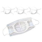 DRSAVER support de masque facial 3D pour le sport - Paquet de 3-Fabriqué en silicone de qualité alimentaire