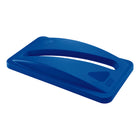 Rubbermaid® ® Couvercle SlimJim pour le recyclage du papier, bleu-Contenant et couvercles additionnels vendus séparément