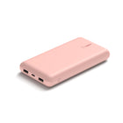 Belkin - Batterie externe BoostCharge 20 000 mAh à 3 ports - Or rose-La batterie externe BoostCharge à 3 ports permet de recharger rapidement les téléphones intelligents, tablettes et autres appareils compatibles PD avec une puissance maximale de 15 W.