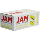 JAM Paper - Office & Desk Ensembles d'agrafeuses et de distributeurs de ruban adhésif - Vert lime-Quantité : (1) agrafeuse, (1) dévidoir de ruban adhésif (ruban non inclus)