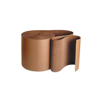 Rouleaux de papier ondulé simple face, 48 po x 250 pi-Empêche les objets fragiles de s'ébrécher, de craquer ou de s'écorcher durant l'expédition