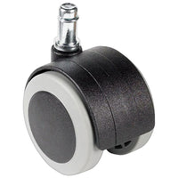 Staples - Roulettes universelles pour planchers - 2 1/2 po - noires - Paquet de 5-Roulettes doubles