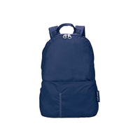 Tucano - Compatto Eco Sac à dos jusqu'à, Bleu-Sac à dos pliable en nylon léger très résistant produit à partir de plastique recyclé