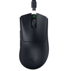 Razer - DeathAdder V3 Pro Souris d'esport sans fil ergonomique ultralégère-Conception ultralégère de 63g / 64g: Rendue environ 25 % plus légère que la Razer DeathAdder V2 Pro, profitez d'un niveau de vitesse et de commande apprécié par les meilleurs joueurs du monde grâce à l'une des souris d'esport ergonomique les plus légères jamais créées