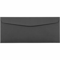 JAM Paper Enveloppes commerciales # 10, 4,125 po x 9,5 po, gris foncé, paquet de 50-Couleur : Gris
