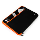 Housse de Protection Ordinateur Vangoddy Pochette PC Portable Ultrabook Sacoche Laptop Compatible 13,3 po,Noir et Orange-La conception mince permet à cet étui d'être transporté seul ou dans votre sac préféré
