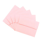 JAM Paper Enveloppes format invitation avec fermeture gommée, 4 3/8 x 5 3/4 po, rose pastel pâle, 100/pqt-Fermeture : Gomme