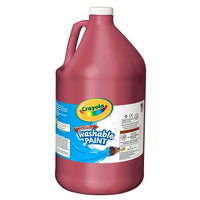 Crayola - Peinture lavable Artista Ii, 128 oz, rouge-Rouge