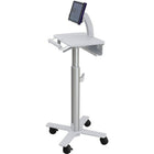 Ergotron – Chariot pour tablette StyleView, blanc, aluminium, (SV10-1400-0)-Longueur de la plateforme : 18