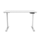 Bureau assis-debout électrique de 23,5 L po de TygerClaw - Blanc-Quatre préréglages programmables