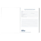 Hilroy - Journal H9 - 7 po x 9-1/4 po - 96 feuilles - noir -Relié    Couverture rigide stylée en noir