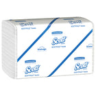 Scott - Essuie-mains à plis multiples Pro Scottfold - Feuilles de 7,8 po x 12,4 po - Avec technologie Absorbency Pockets - Blanc - Paquet de 25-175 feuilles/paquet
