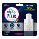 Glade - Branchées Huile parfumée - Fleurs tropicales exotiques-Le seul diffuseur branché intelligent conçu avec une technologie d'éclairage intelligent qui facilite une consommation minimale d'électricité et de parfum